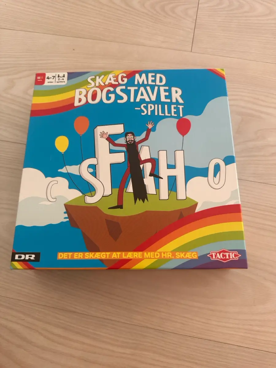 Tactic Skæg med bogstaver spillet