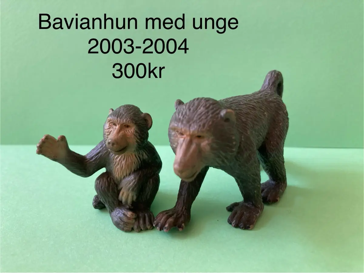 Schleich Bavian med unge