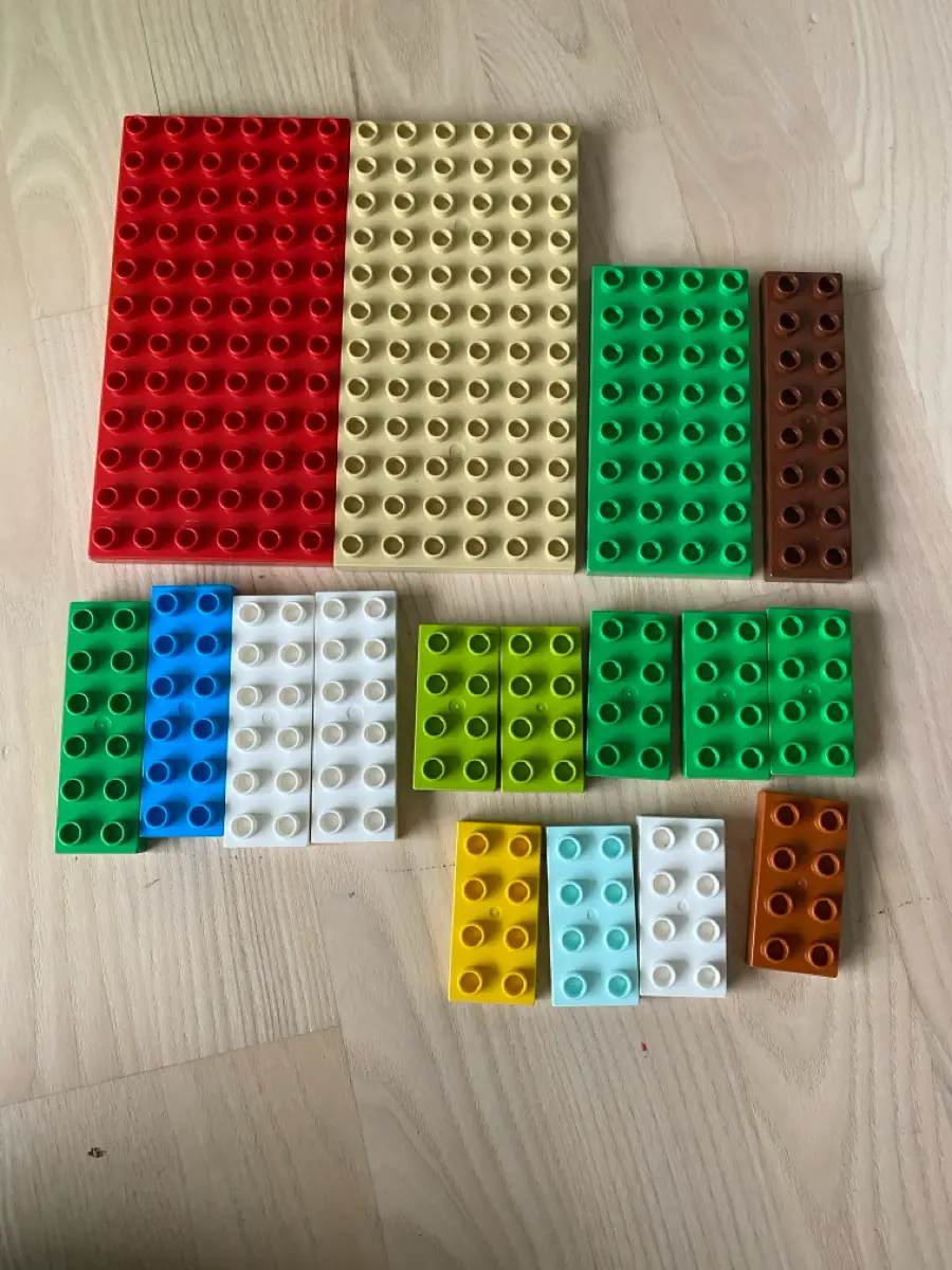 LEGO Duplo Kasse + plade