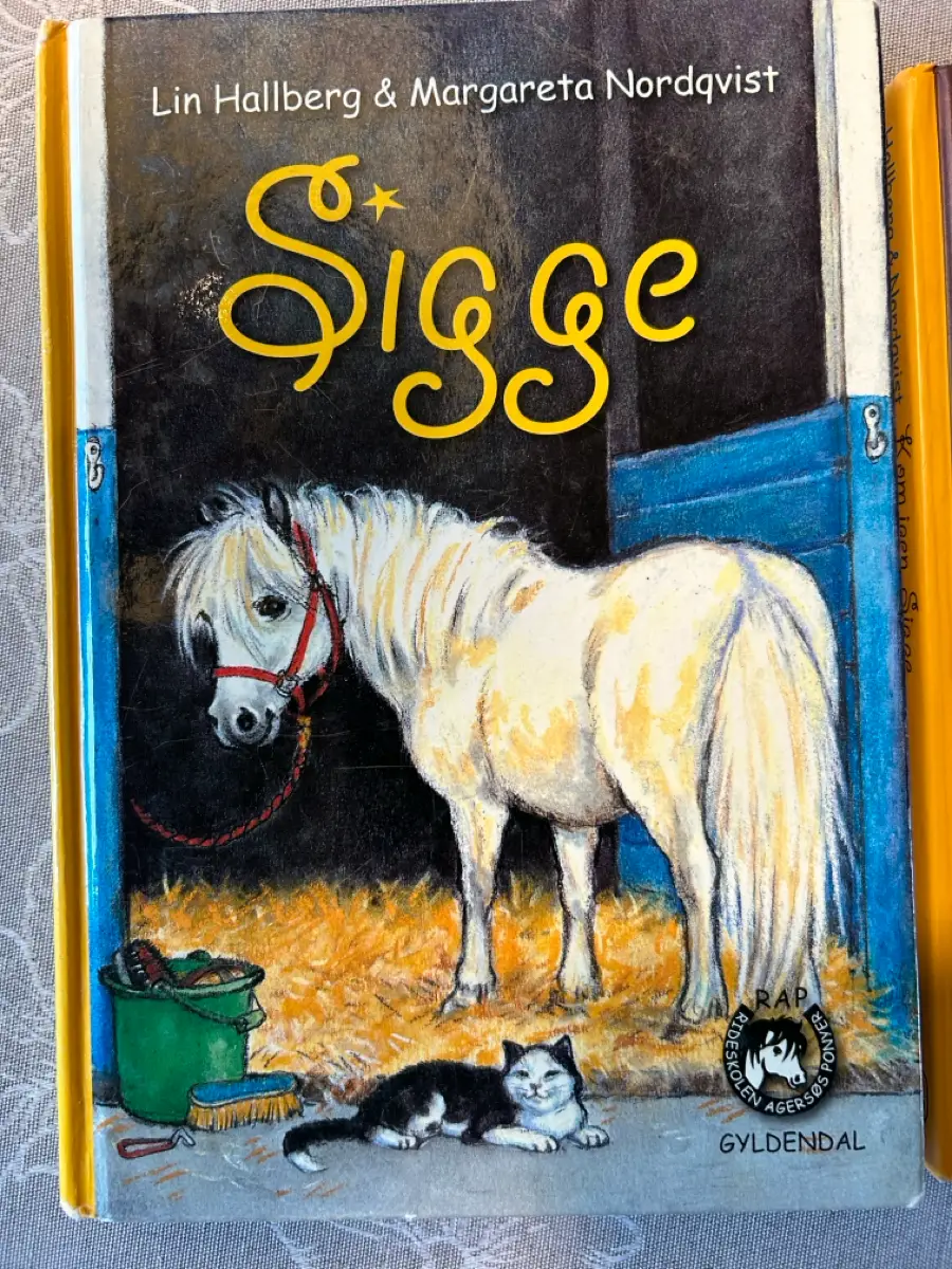 Sigge-bøger nr 1-4 Sigge bog 1+2 3 og 4