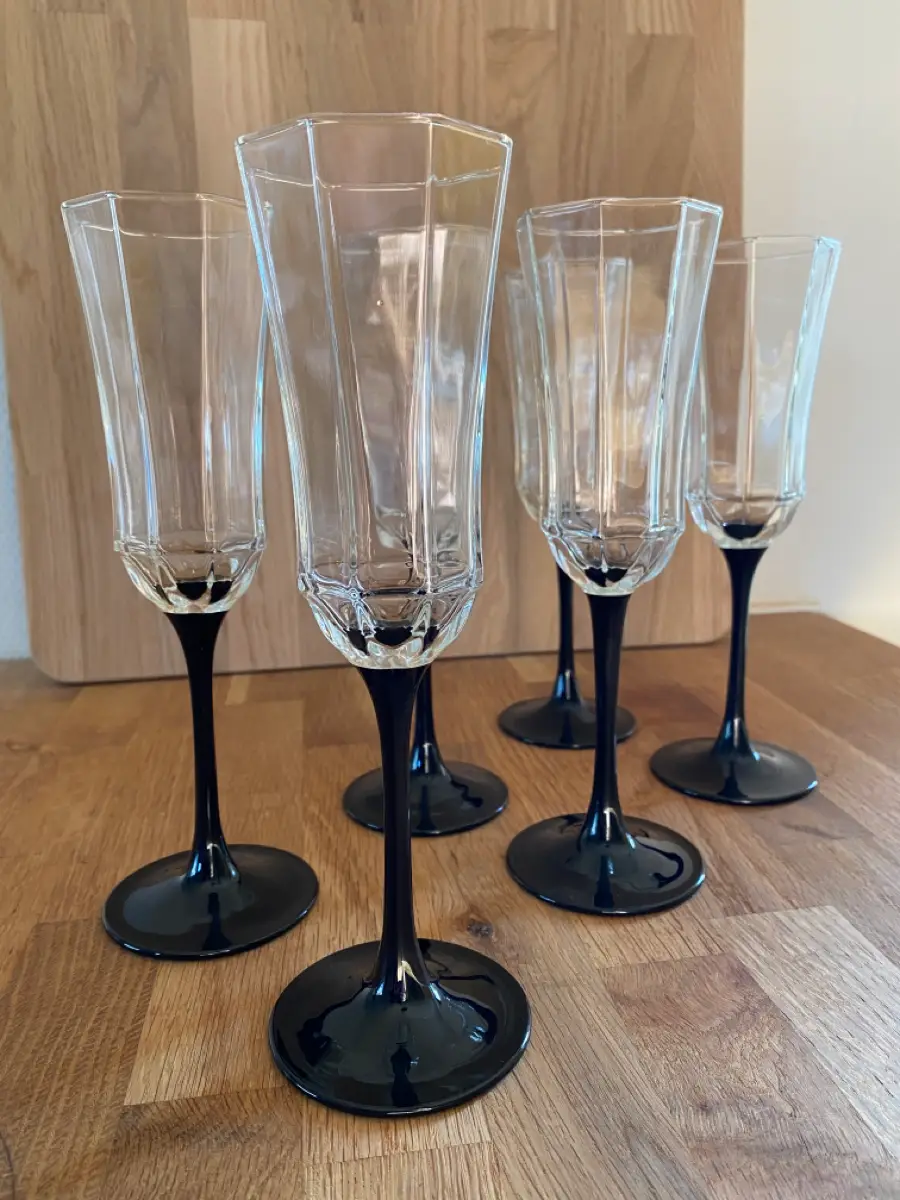 Ukendt Vintage champagneglas