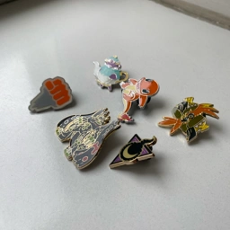Pokémon Pokemon Badges Pins