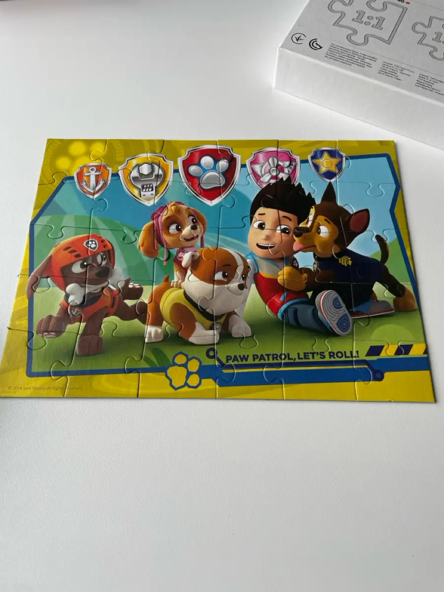 Trefl Paw patrol puzzle spil