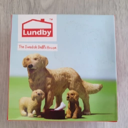 Lundby Hund med hvalpe