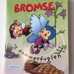 Bromse og sommerfuglen Bog