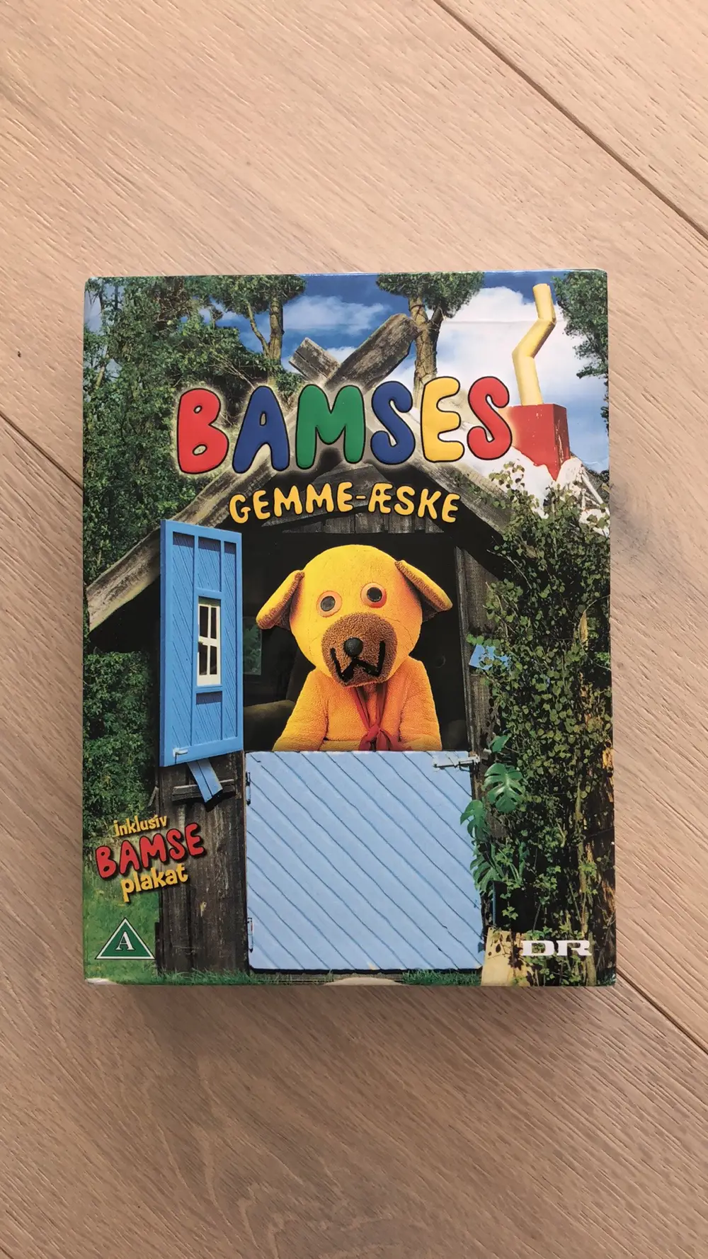 Bamses gemme-æske DVD bamses billedbog