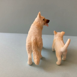 Schleich Hvide schæferhunde