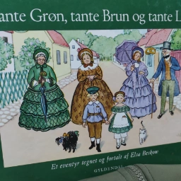 Tante Grøn tante Brun og tante lilla Bog