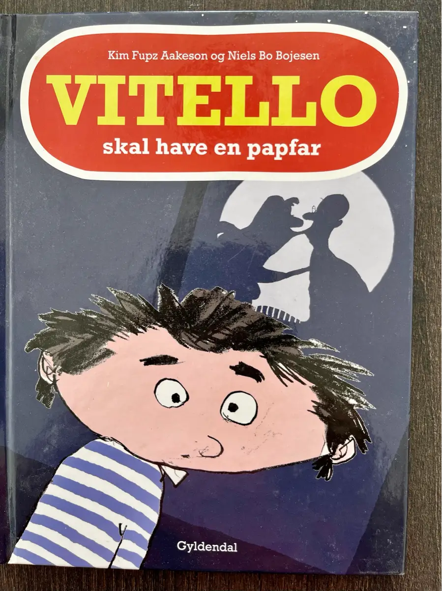Vitello skal have en papfar bog Læs højt bog sjov historie