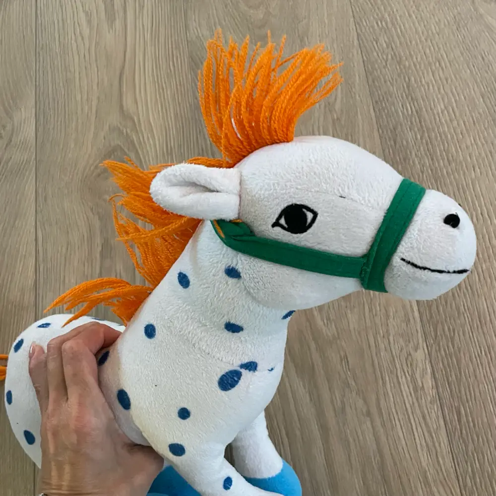 Pippi Langstrømpe Lilla Gubben pippis hest bamse