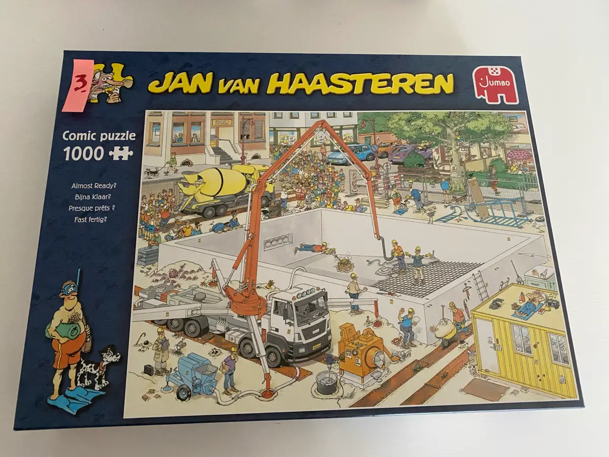 Jan Van Haasteren og wasgij Puslespil