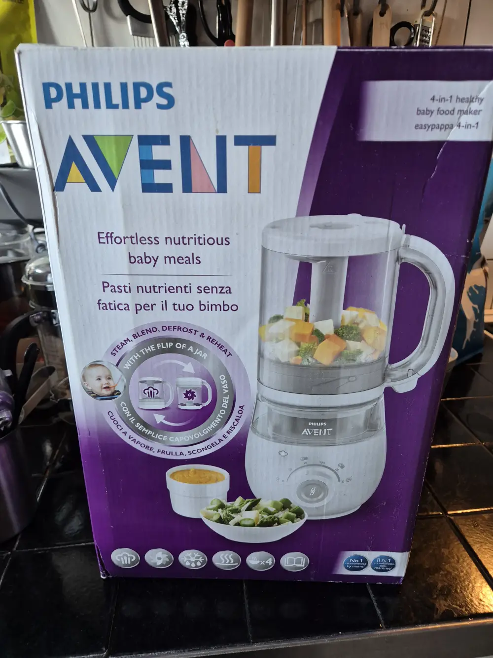 Philips AVENT 4-i-1 baby food processor