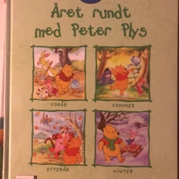 Lær om årstiderne med Peter plys Bog