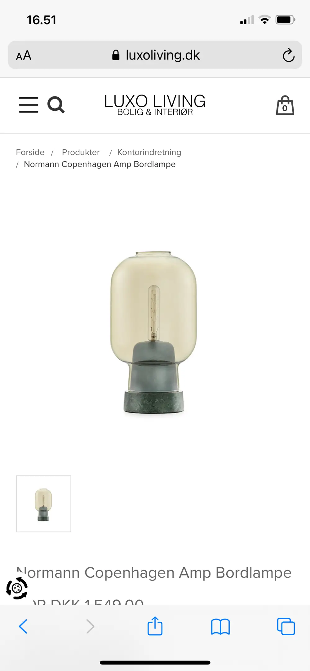 Normann Copenhagen Bordlampe