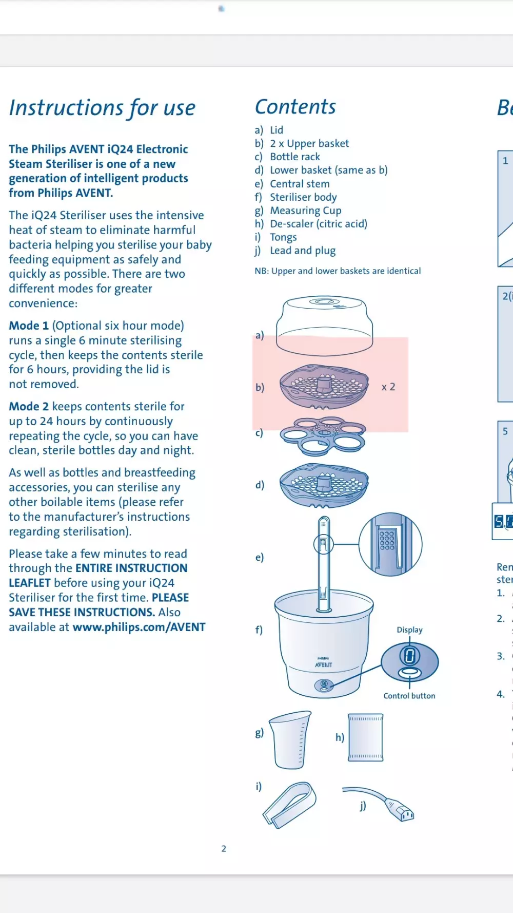 Philips Steriliser