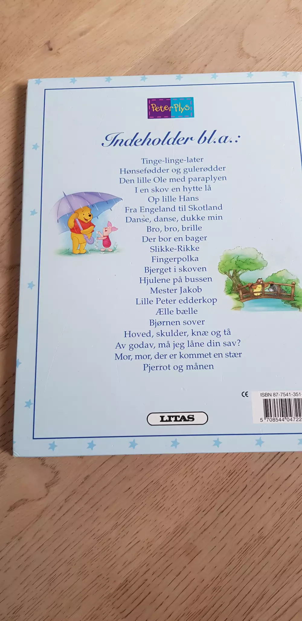 Syng og rim med Peter Plys Bog