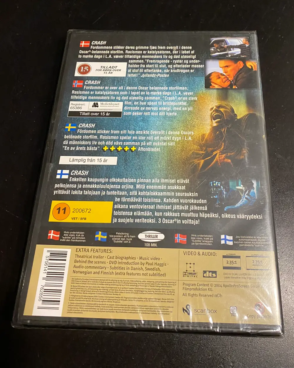 Crash Dvd