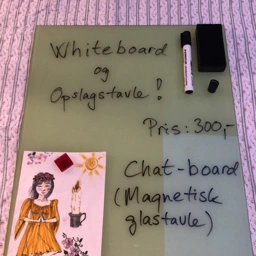 Chat-board el Whiteboard whiteboard og opslagstavle