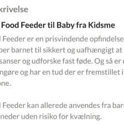 Kidsme Foodfeeder