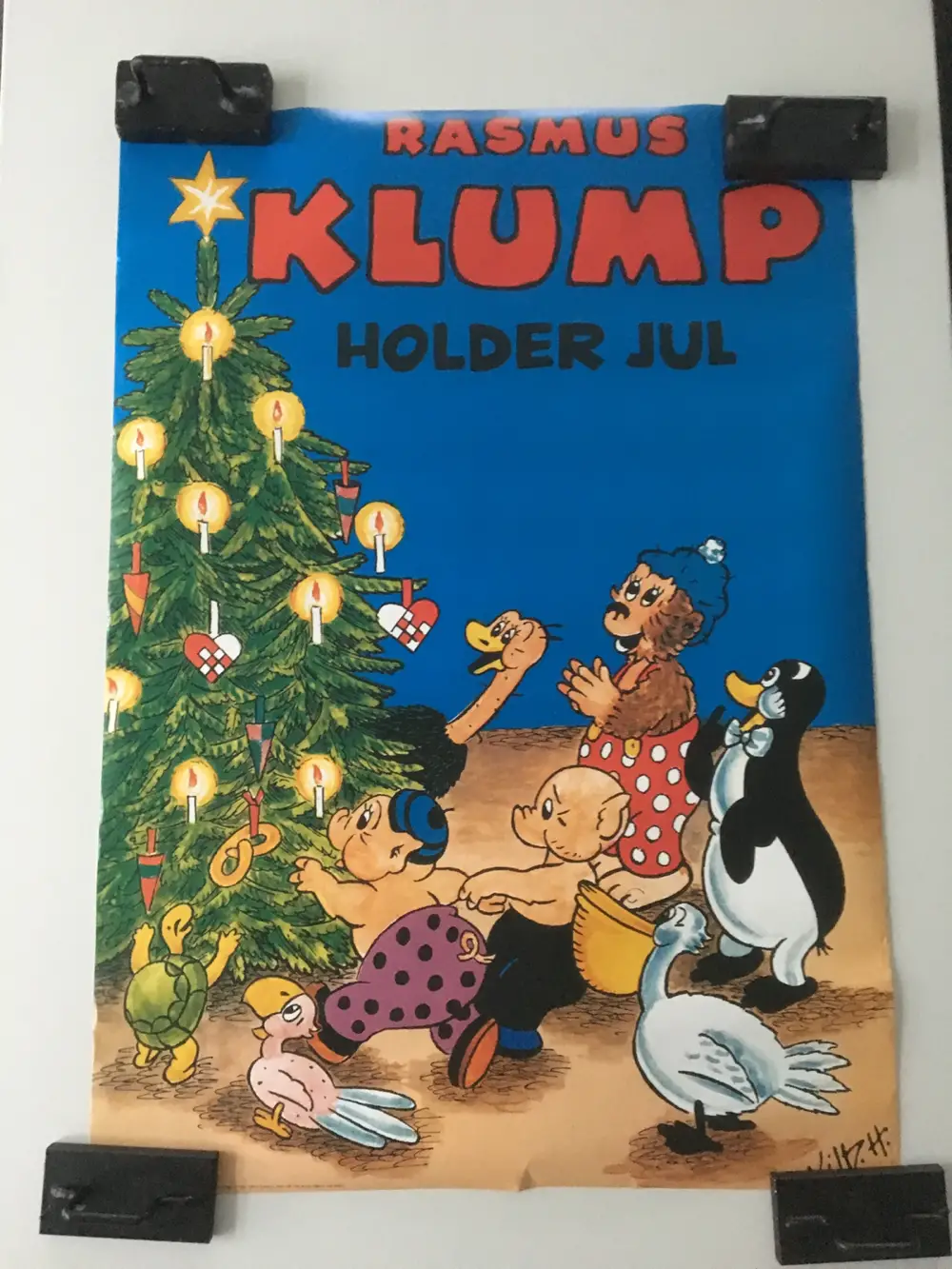 Rasmus Klump Plakat/ indretning/ dekor