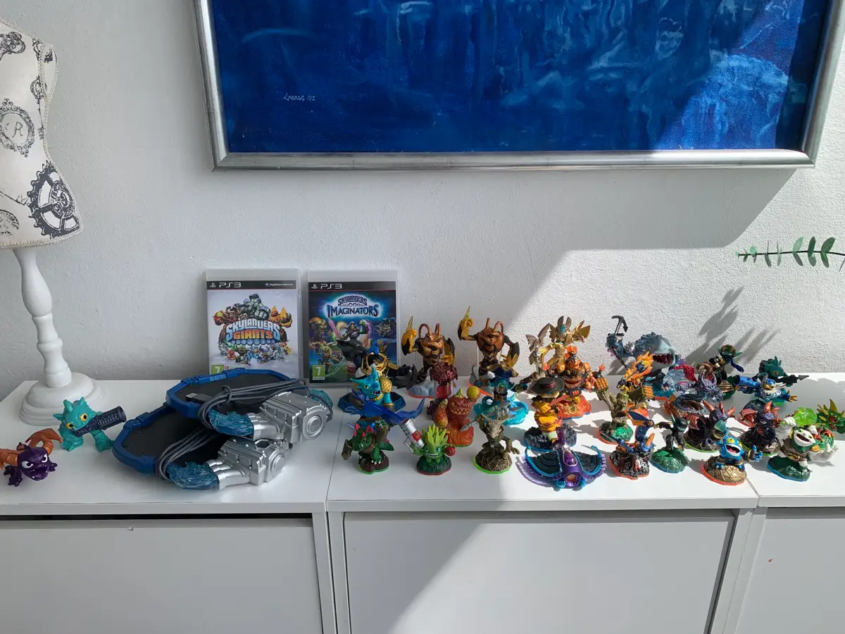 Skylanders Spil plader figurer