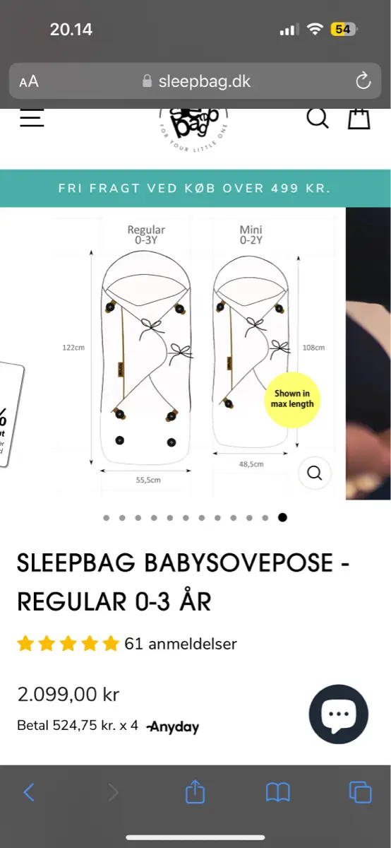 Sleepbag Sovepose