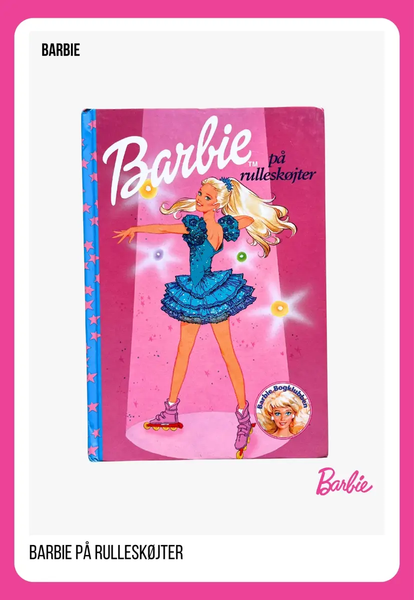 Barbie på rulleskøjter Bog