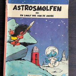 Smølferne Astrosmølfen 2 historier Tegneserie m 2 historier