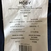 Moby MOBY bæreslynge / strækvikle