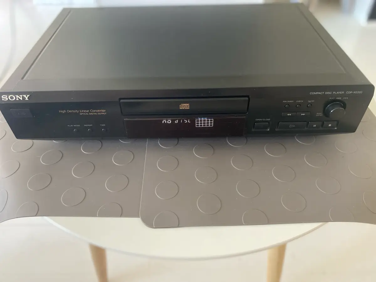 Sony Compact Disc player Disc afspiller