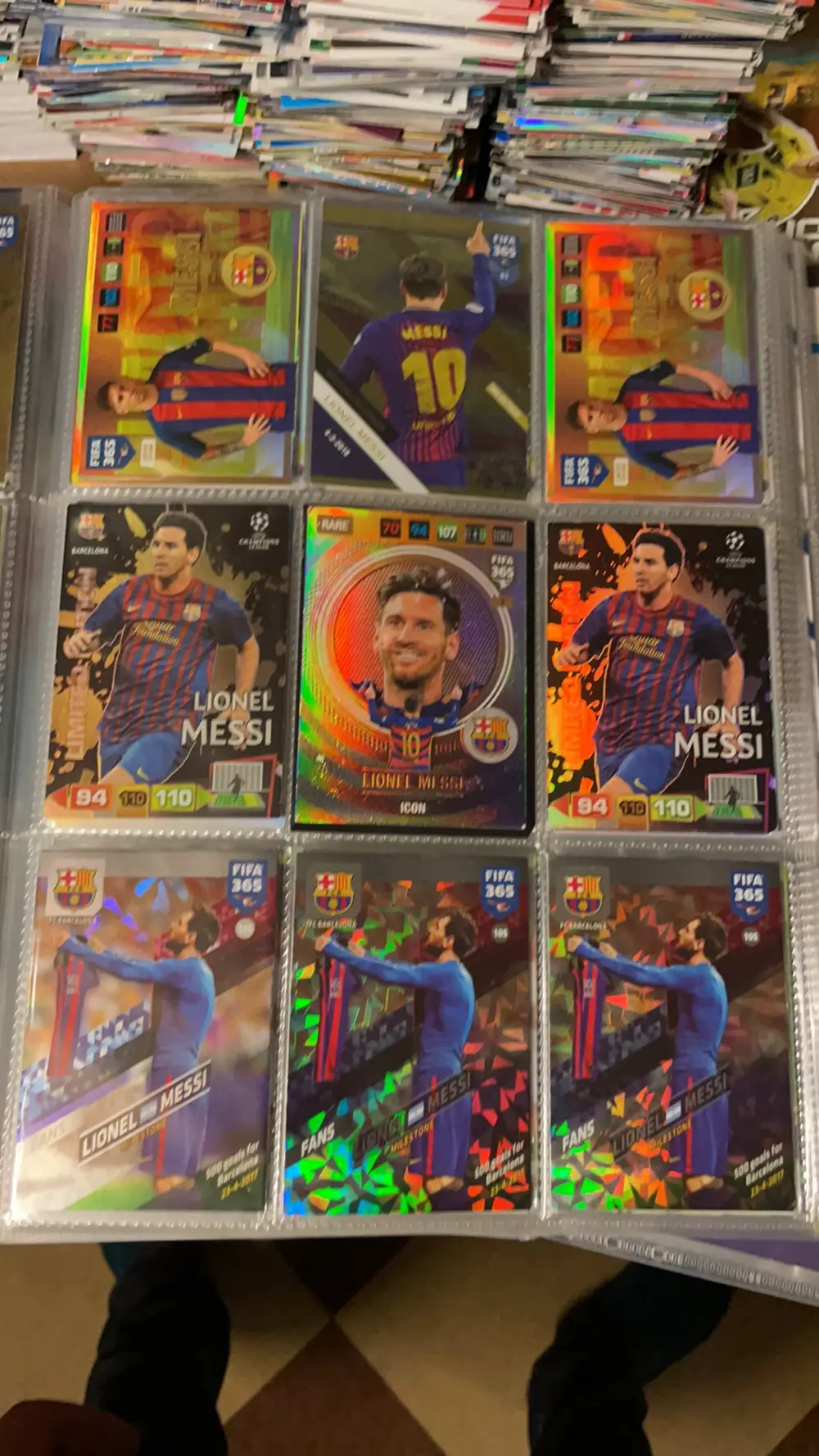 Panini Messi Fodboldkort