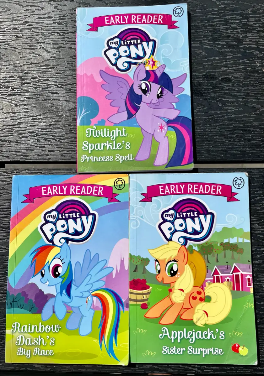 My Little Pony Early Reader bøger UK Engelske LæsLet bøger mlp