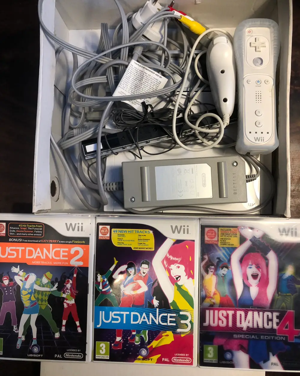 Nintendo Wii konsol og spil