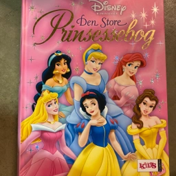 Disney Den store prinsessebog Bog