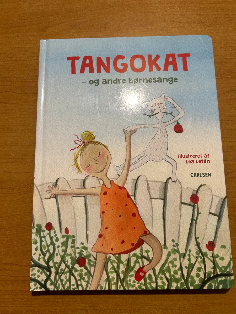 Tangokat og andre børnesange Bog