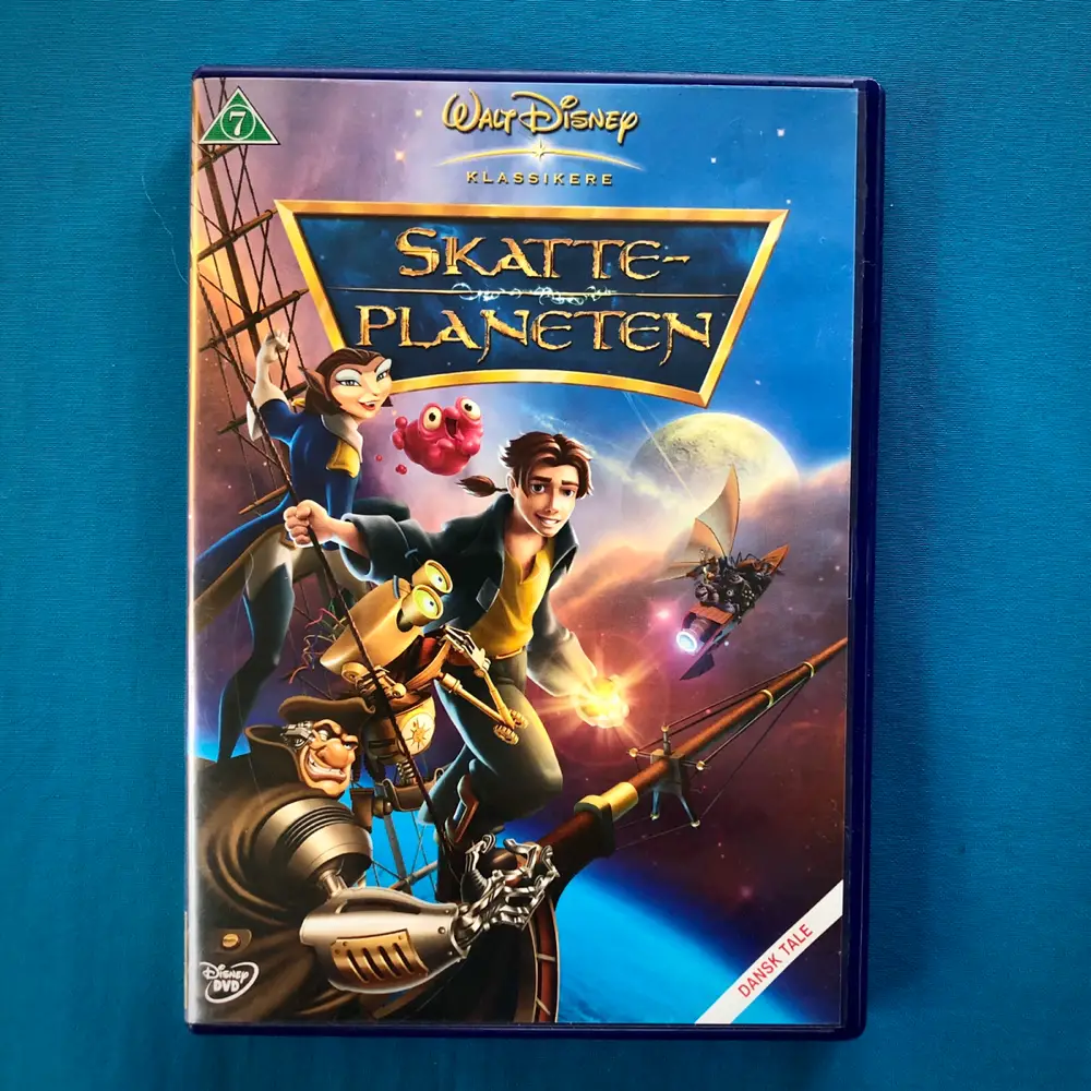 Walt Disney Skatteplaneten Dvd film pirat sørøver