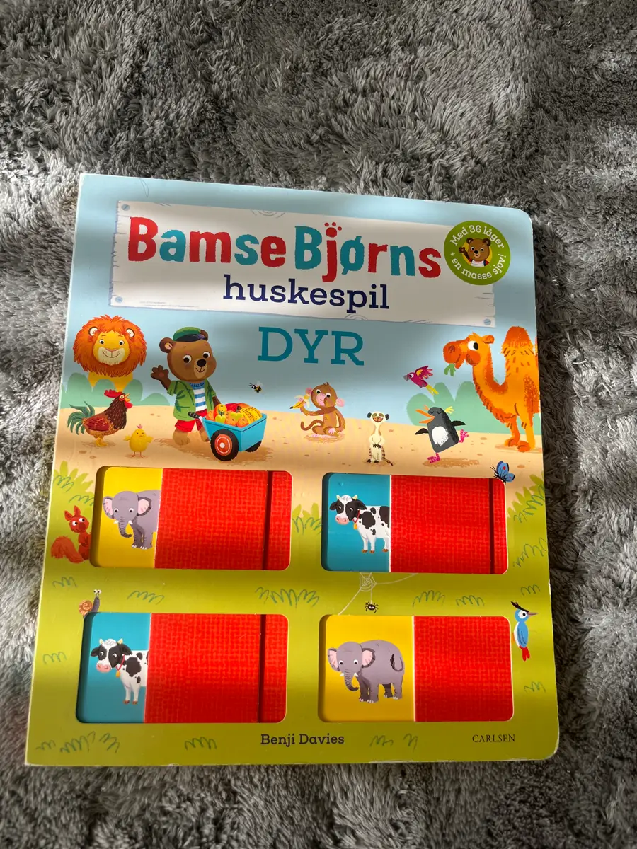 Carlsen Bamse Bjørns huskespil