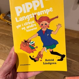 Pippi Langstrømpe går i cirkus Læs selv bog