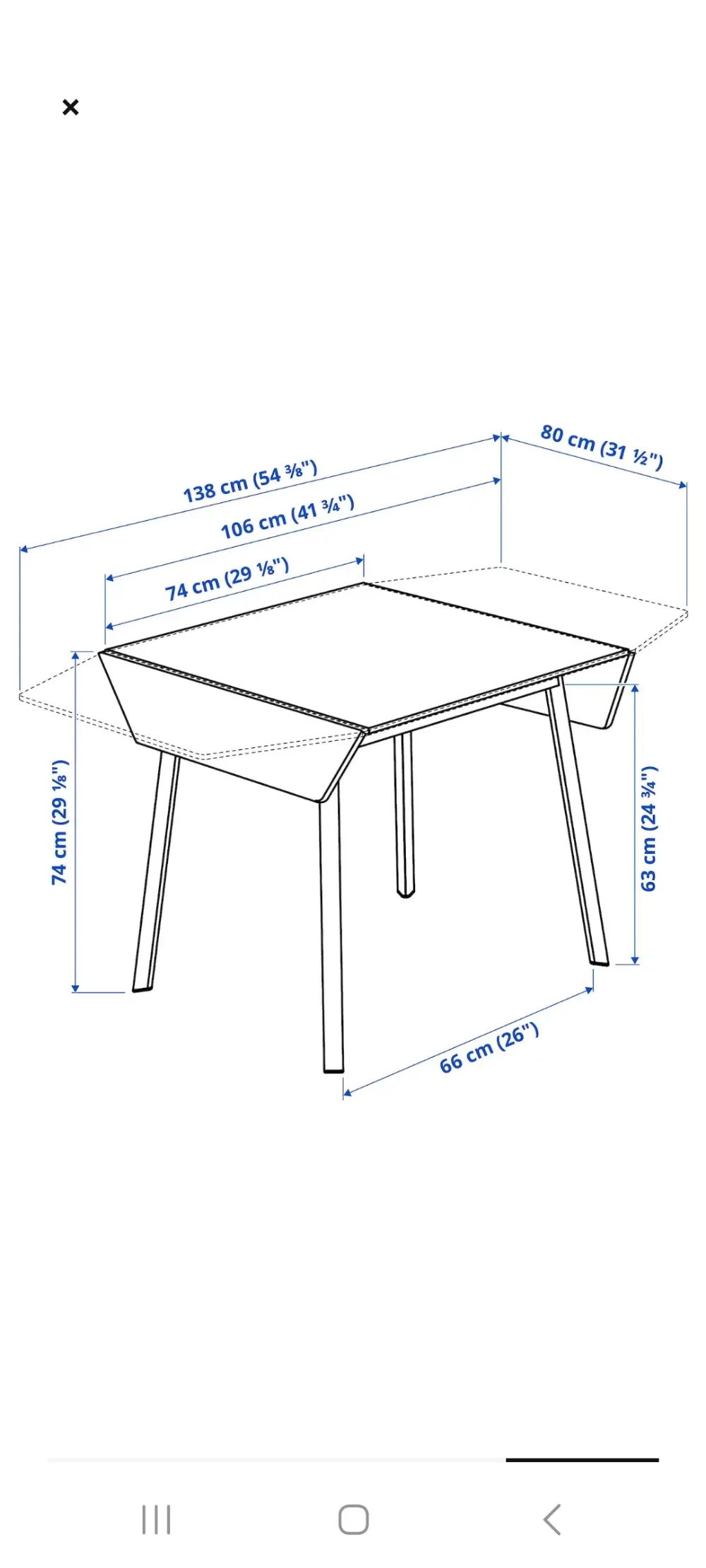 IKEA Bord