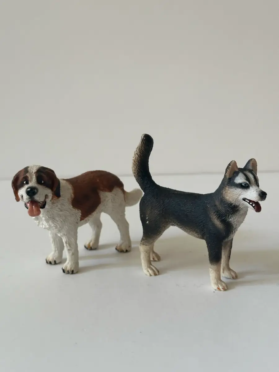 Schleich 2 hunde