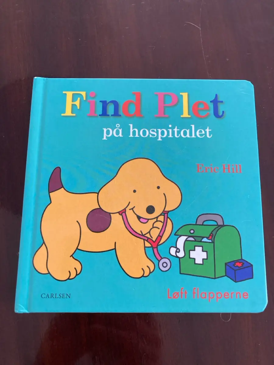 Find Plet på hospitalet Papbog