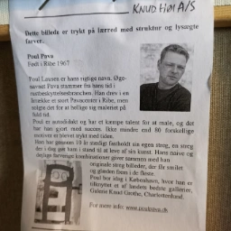 Poul Pava Lærredstryk