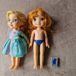 Disney Anna og Elsa dukke 35 cm