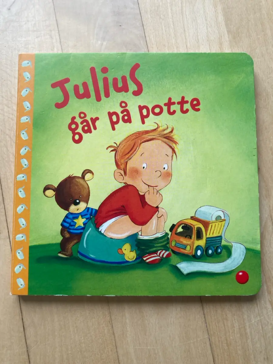 Julius går på potte Bog