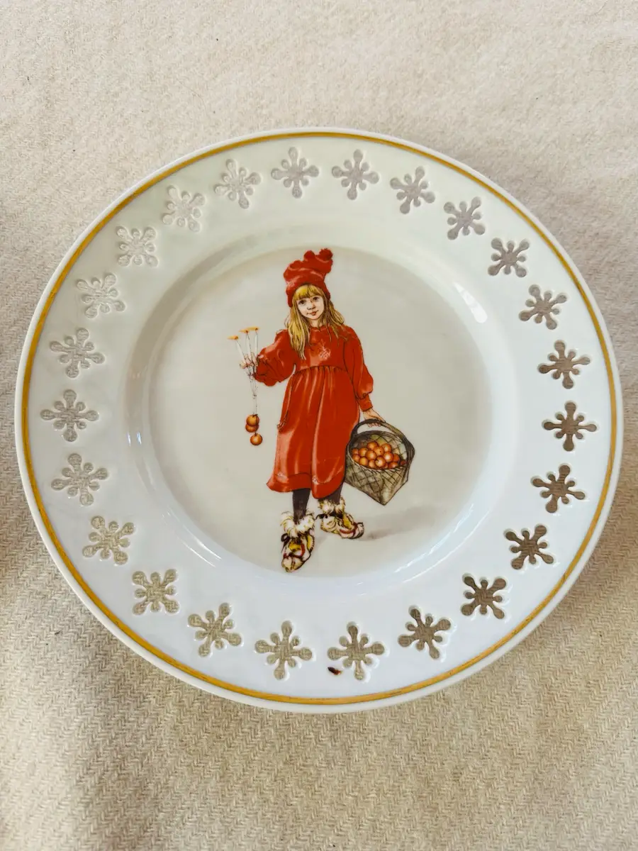 Carl Larsson 2x platter