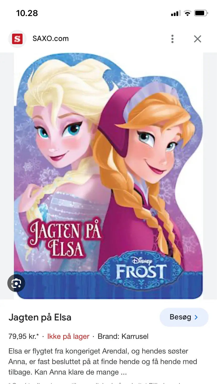 Frost Tyk pegebog Elsa  Anna
