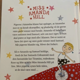 Miss Amanda Hill Samuels cirkusstald Bog