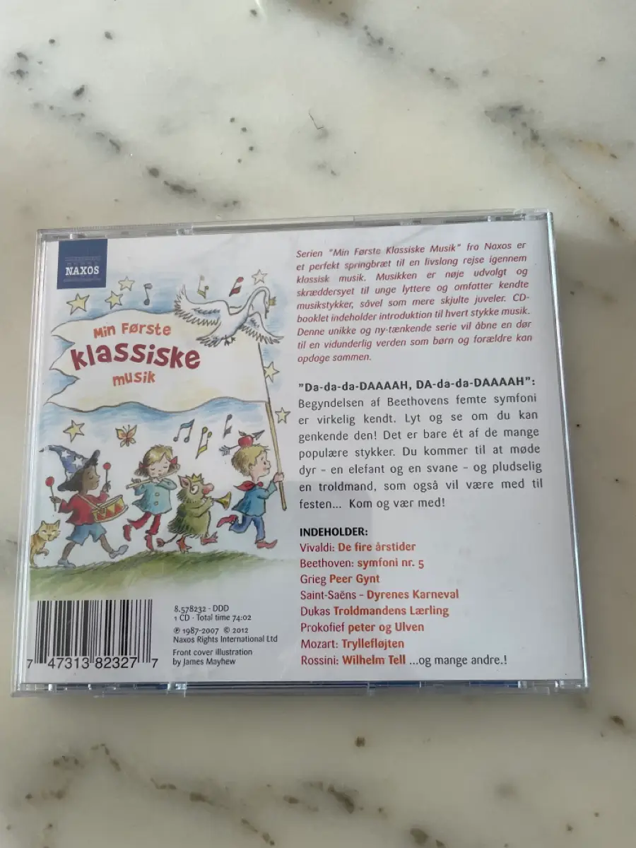 Min første klassiske musik Musik cd