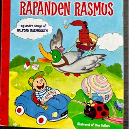 Rapanden Rasmus Halfdan Rasmussen Papbog billedbog syng med