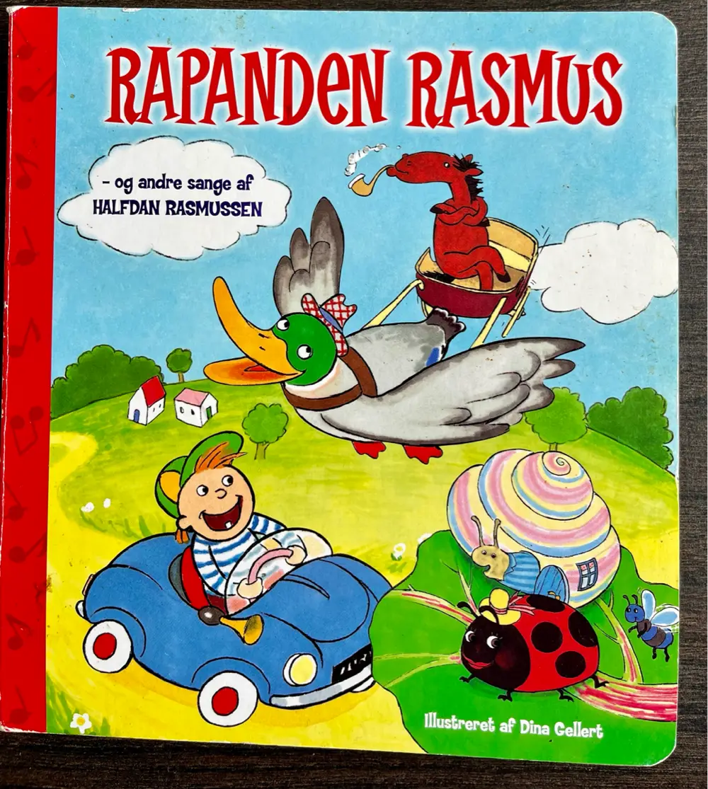 Rapanden Rasmus Halfdan Rasmussen Papbog billedbog syng med